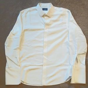 Tie Bar French Cuff Slim Fit Tuxedo Shirt